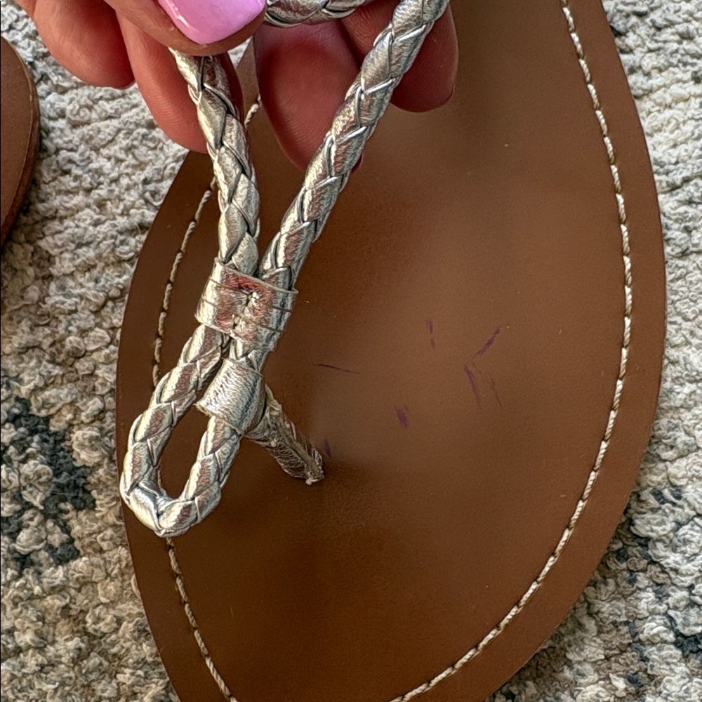 3 for $15 EUC Ralph Lauren Polo flats size 11 - Picture 2 of 4